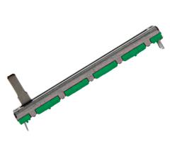 8 pçs - potenciometro deslizante 10ka 60mm - para mesa de som - 6 pinos pcb