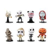 8 Pçs/set 6 pçs/set O Pesadelo Antes do Natal Jack Skellington Modelo Figura Brinquedos
