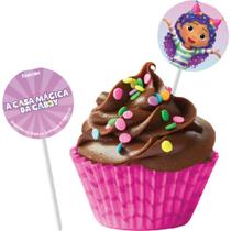 8 Picks Topo Decoração Doces Festa A Casa Mágica da Gabby