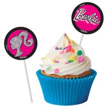 8 Picks Topo Decoração Doces Festa Barbie