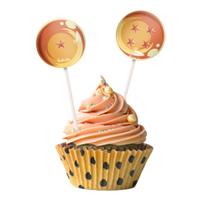 8 Picks Topo Decoração Doces Festa Dragon Ball