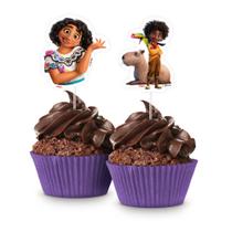 8 Picks Topo Decoração Doces Festa Encanto