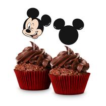 8 Picks Topo Decoração Doces Festa Mickey Mouse