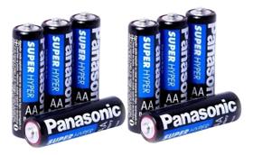 8 Pilha Panasonic Pequena AA 8 Pilha Panasonic Pequena AA