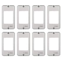 8 Placas Alumínio Polido P/ Condulete 3/4 Pol. Tramontina