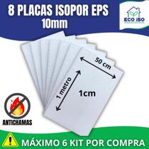8 Placas de Isopor 10mm 100cm x 50cm x 1cm Forro - ECO ISO - 360.DIGITAL 8 Placas de Isopor 10mm 100cm x 50cm x 1cm Forro - ECO ISO - 360.DIGITAL