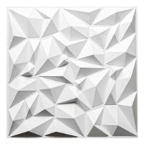 8 Placas P/parede De Plastico Mod. Choc 50x50/nao E Gesso