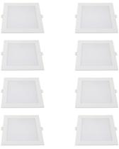 8 Plafon Led Ourolux Embutir Branco Neutro 18w Bivolt 8 Plafon Led Ourolux Embutir Branco Neutro 18w Bivolt