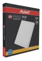 8 Plafon Led Quadrado 30w Sobrepor 40x40 Branco Quente 3000k 8 Plafon Led Quadrado 30w Sobrepor 40x40 Branco Quente 3000k