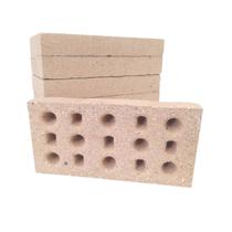 8 Plaqueta Refratária 15 Furos, Tijolo Para Churrasqueiras