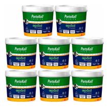 8 Portokoll Rejunte Epóxi Porcelanato 1kg Preto Intenso