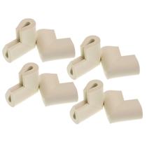 8 Protetor Quina Canto de Mesa Cantoneira EVA Bebê Crianças