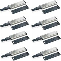 8 Pulsador Tip-on Fecho Toque Magnético Metálico Porta Gaveta Móveis