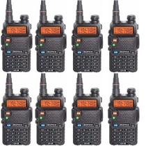8 Rádios Comunicadores Ht Dual Band Uhf Vhf Uv-5R 8 Rádios Comunicadores Ht Dual Band Uhf Vhf Uv-5R