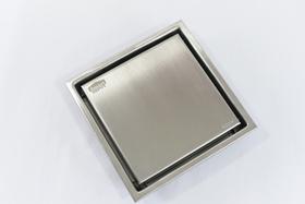 8 Ralos Oculto SQUARE Inox 10x10cm Smart DEPOT