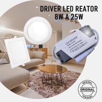 8 Reator Led Driver 8w a 25w 24-72v Luminárias Plafon Embutir Sobrepor 300ma 8 Reator Led Driver 8w a 25w 24-72v Luminárias Plafon Embutir Sobrepor 300ma