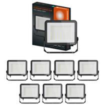 8 Refletores Led 50w 4000k Luz Neutra 5000lm Preto Ledvance 8 Refletores Led 50w 4000k Luz Neutra 5000lm Preto Ledvance