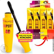 8 Rímel Cílios Bella Femme 4d Expert +Volume 15ml ATACADO
