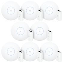8 Roteadores Wi-Fi 6 Access Point 3.0 Gbps + 8 Injetores PoE 8 U6+ Ubiquiti C/ 8 Fontes 48V 15W 8 Roteadores Wi-Fi 6 Access Point 3.0 Gbps + 8 Injetores PoE 8 U6+ Ubiquiti C/ 8 Fontes 48V 15W