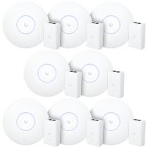 8 Roteadores WiFi 6 Access Point 5.3 Gbps + 8 Injetores PoE+ 8 U6 Pro Ubiquiti Com 8 Fontes 48V 30W 8 Roteadores WiFi 6 Access Point 5.3 Gbps + 8 Injetores PoE+ 8 U6 Pro Ubiquiti Com 8 Fontes 48V 30W