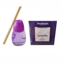 8 Sachê Perfumado Lavanda 25g + 8 Blister 200ml - Envio Já