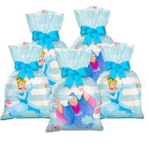 8 Sacolas Lembrancinhas Surpresa CINDERELA Decoração festa