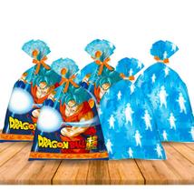 8 Sacolas Surpesa Decoração Dragon Ball Festa Aniversário - Fastcolor