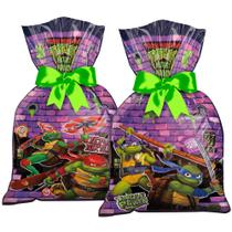 8 Sacolas surpresa Lembrancinhas Decoração Tartarugas Ninja