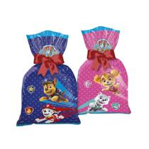 8 Sacolas surpresa Lembrancinhas patrulha Canina decoração