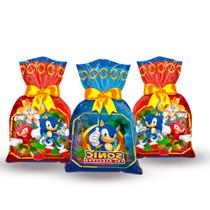 8 Sacolas surpresa Lembrancinhas Sonic decoração 8 Sacolas surpresa Lembrancinhas Sonic decoração