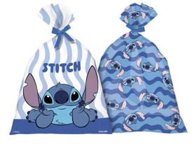 8 Sacolinhas Surpresa Festa Stitch - Festcolor Produto Licenciado Oficial