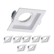 8 Spot Embutido Quadrado Recuado MR11 GU10 Save Energy 8 Spot Embutido Quadrado Recuado MR11 GU10 Save Energy