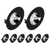 8 Spot Face Plana AR111 GU10 Redondo Save Energy 110/220V 8 Spot Face Plana AR111 GU10 Redondo Save Energy 110/220V