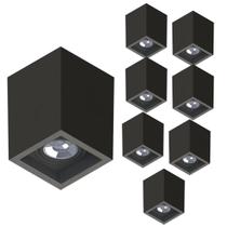 8 Spot Sobrepor Save Energy Boxit Par30 E27 Preto 110/220v 8 Spot Sobrepor Save Energy Boxit Par30 E27 Preto 110/220v