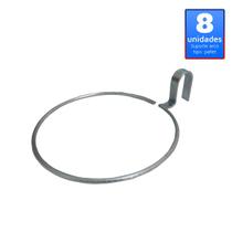 8 Suporte Argolas Anel Arco 15cm P/ Treliça, Pallet Sem Vaso