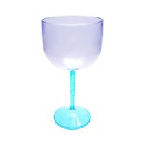 8 Taças De Gin Acrílico Base Cristal Colorida 550 ML - M&Ca. Plásticos