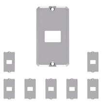 8 Tampa Condulete Alumínio Tomada Rj Medida 3/4 Sieg