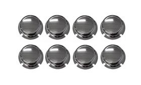 8 Tampa Cubo Cromada Roda Carreta 4 Furos Rolamento Cubo Grande 8 Tampa Cubo Cromada Roda Carreta 4 Furos Rolamento Cubo Grande