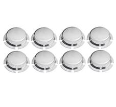 8 Tampa Cubo Cromada Roda Carreta 6 Furos Rolamento Cubo Grande 8 Tampa Cubo Cromada Roda Carreta 6 Furos Rolamento Cubo Grande