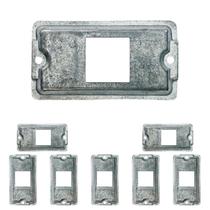 8 Tampa De Condulete 3/4 Furação 2 Tecla Alumínio Sieg