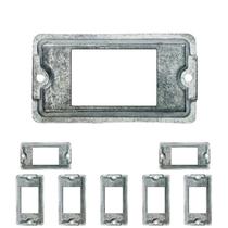 8 Tampa De Condulete 3/4 Furação 3 Tecla Alumínio Sieg