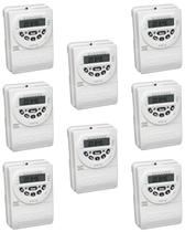 8 Timer Temporizador Digital Branco 100-240vca Rtst20 Coel 8 Timer Temporizador Digital Branco 100-240vca Rtst20 Coel