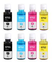 8 Tinta Gt51 E Gt52 Kit Com 4 Cores Para 5800, 5810, 5820, Gt5822