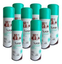 8 Tiuran Aerosol 125ml Contra Sarna Fungo Cães Gatos Duprat 8 Tiuran Aerosol 125ml Contra Sarna Fungo Cães Gatos Duprat