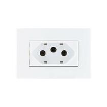 8 Tomada Móvel 3 Pinos 10a Embutir Painel Marceneiro Branco Sleek Margirius 8 Tomada Móvel 3 Pinos 10a Embutir Painel Marceneiro Branco Sleek Margirius