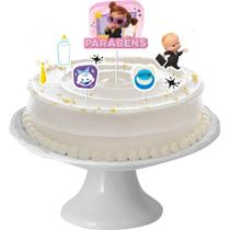 8 Topo Decoração de Bolo Tema Festa Poderosa Chefinha 8 Topo Decoração de Bolo Tema Festa Poderosa Chefinha