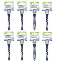 8 Un. Aparelho De Barbear Schick Quattro Titanium