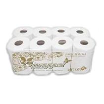 8 Un Bobina Papel Toalha Extra Luxo Ouroppel 20x100m