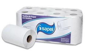 8 Un Bobina Papel Toalha Luxo 20x100m Isapel