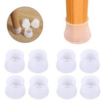 8 Un Protetor De Pé Cadeiras Mesas Móveis Apoios Silicone